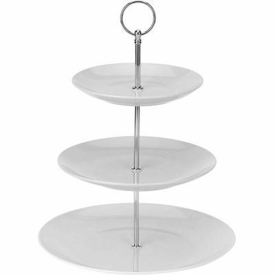 Foodstand porcelain 3 layers, , medium
