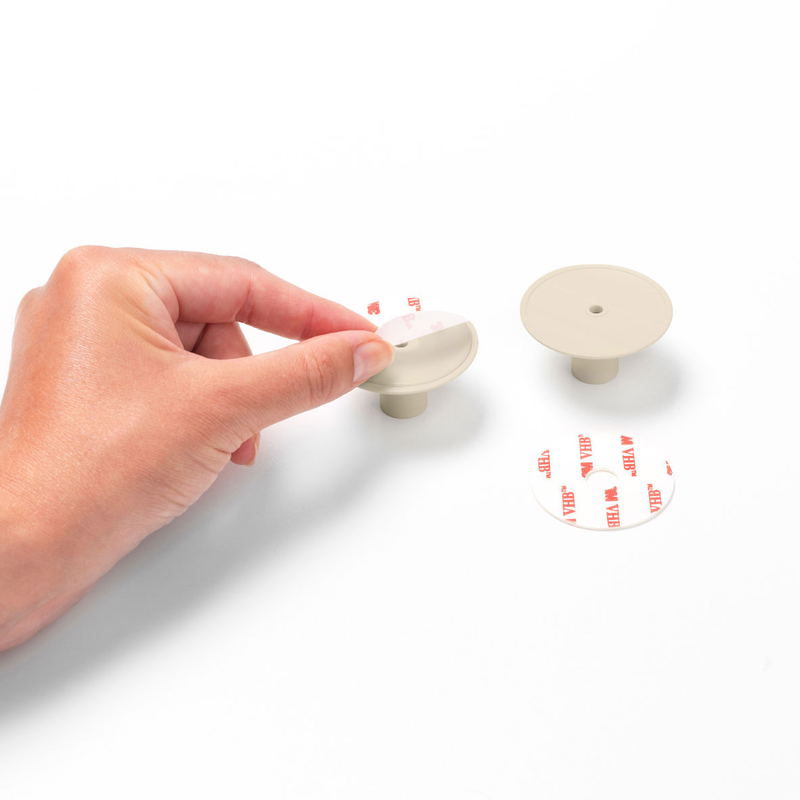Brabantia renew towel hooks set2 beig, , medium image number null