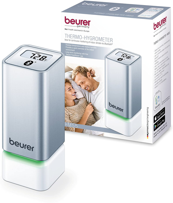 Beurer hm55 temperature and hydrometer, , medium image number null