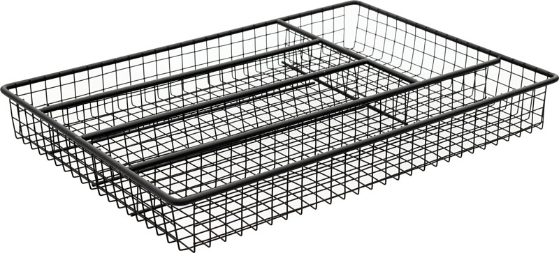 Estia cutlery organizer 36x26cm - black, , medium image number null