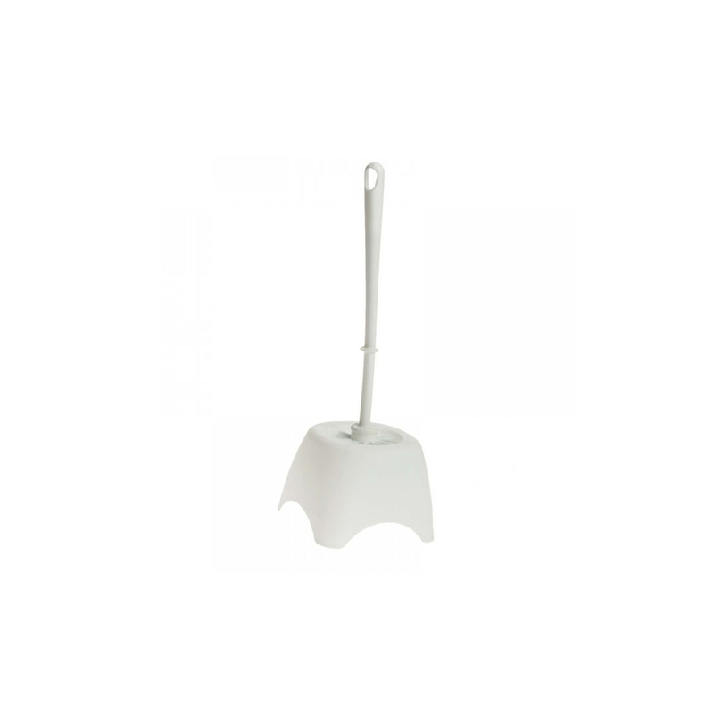 Toilet brush no 15 plastic white / beige image number null