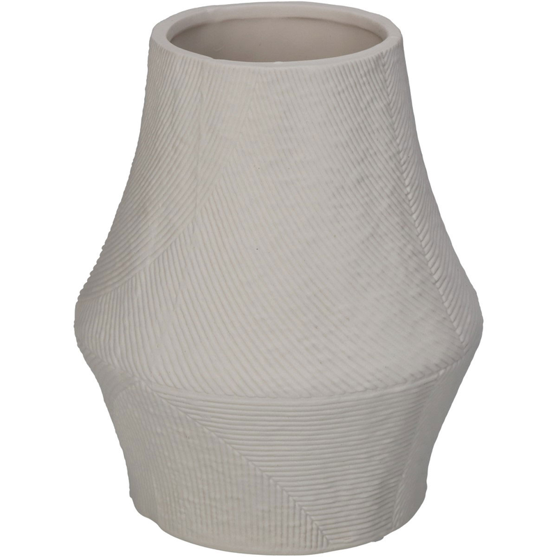 Kersten vase porcelain white 12.6x12.6cm, , medium image number null