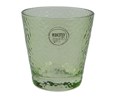 Water drinking glass green, , medium