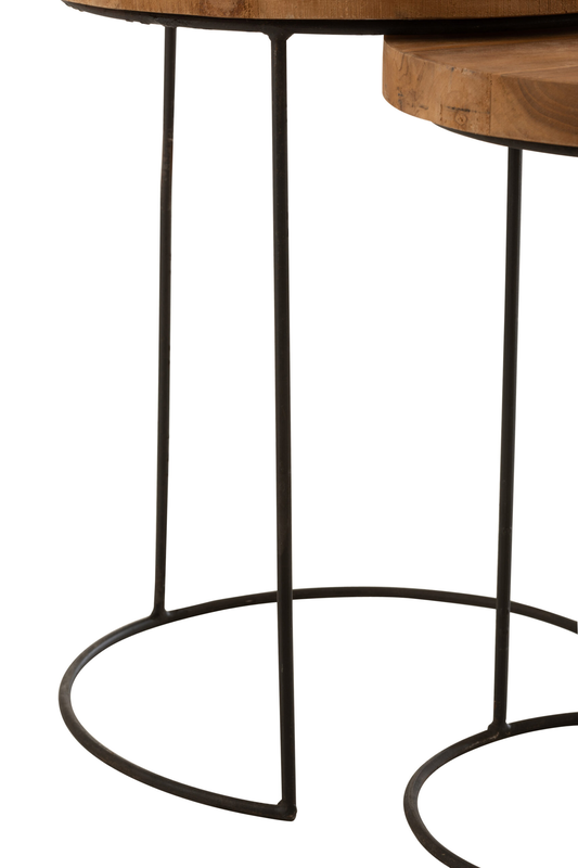 Set of 2 sidetables, , medium-null