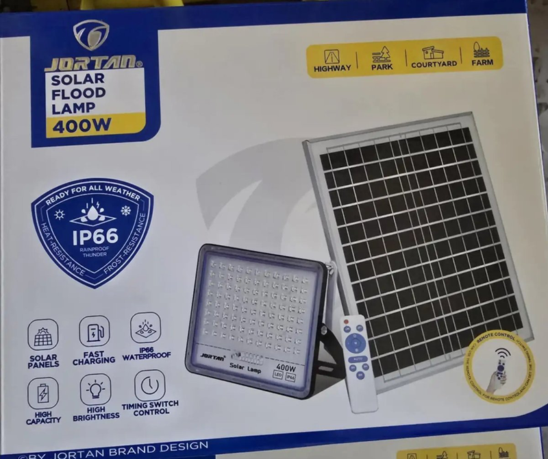 Product image: Solar flood lamp 400w, , medium-null