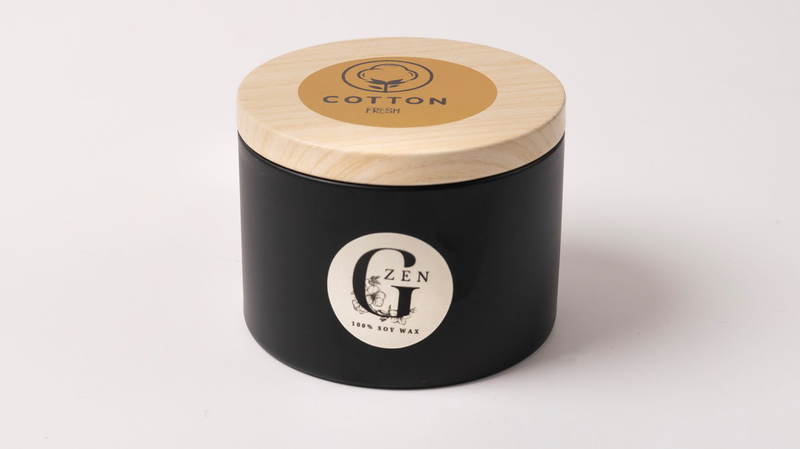 Soy scented  candle | 225gr | Cotton-null