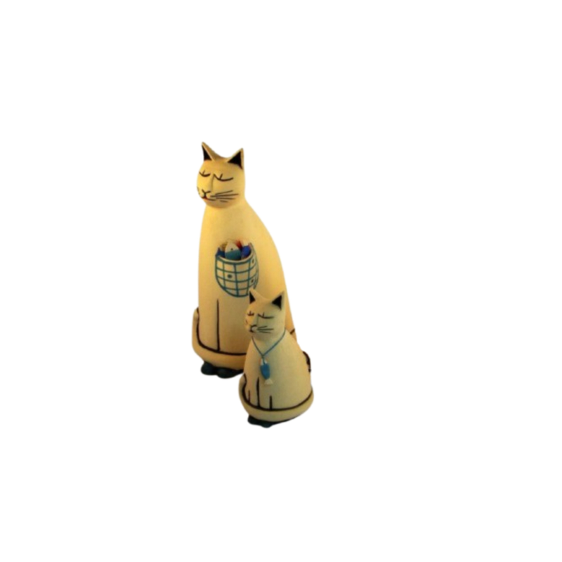 Large ceramic cat, , medium-null