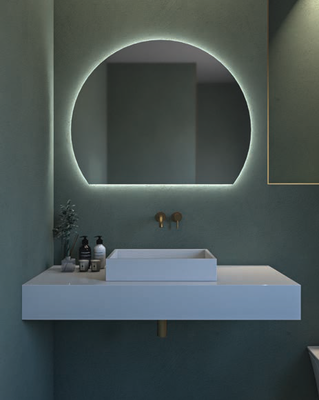 Cropped mirror, , medium