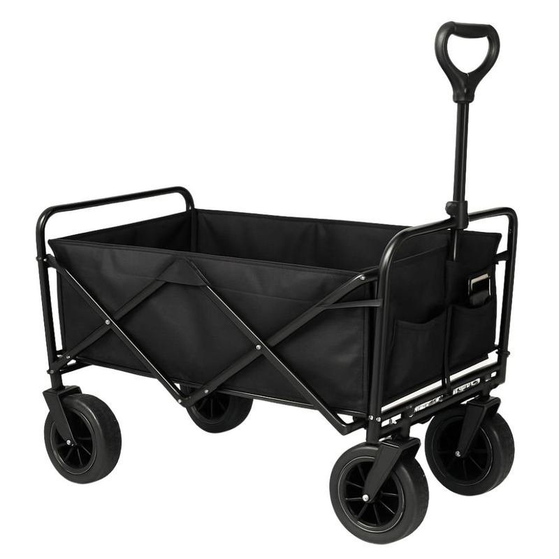 Product image: Πτυσσόμενο πολυλειτουργικό καρότσι με ρόδες, ρυθμιζόμενη λάβη & αντοχή έως 150kg, , medium-null