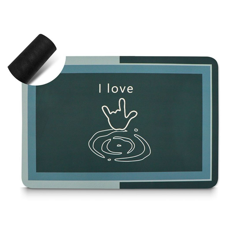 Bath mat 40x60cm with anti-slip bottom #bm20-null