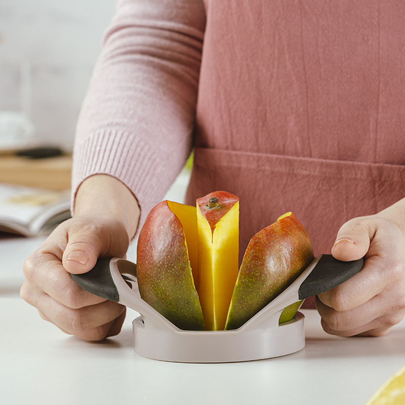 Nava misty mango slicer and corer 18cm, , medium-null