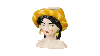 Funny pot yellow, , medium