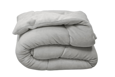 Quilt flannel 240x260 grey 250gs, , medium