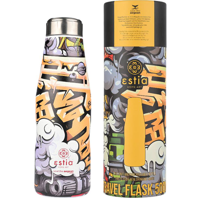 Estia μπουκαλι save the aegean 500ml - graffiti rhythm, , medium