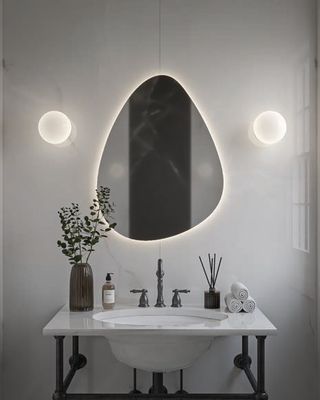 Rock mirror, , medium