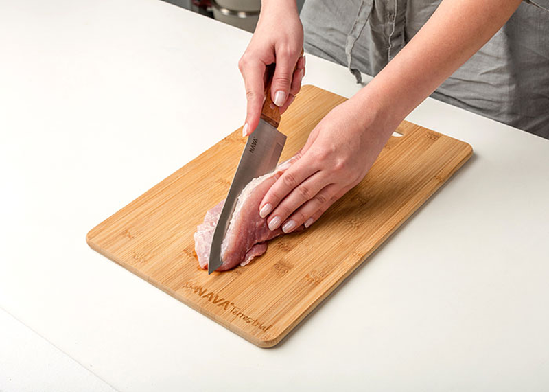 Nava terrestrial chef knife stainless steel 20cm-null