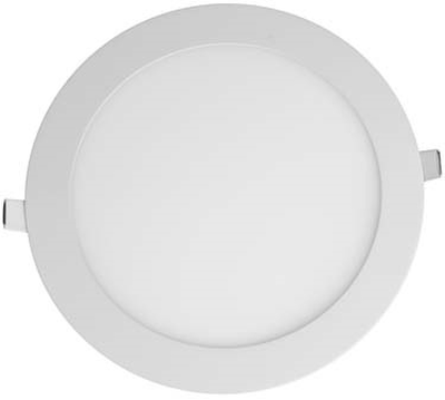 J&c led 12w recessed round panel 6500k ø170mm
