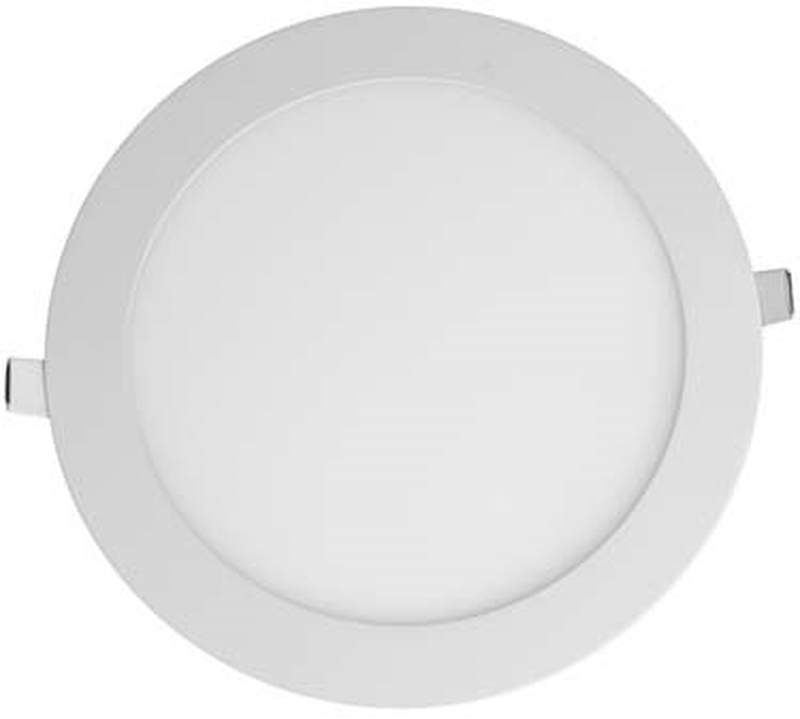 J&c led 12w recessed round panel 6500k ø170mm, , medium image number null