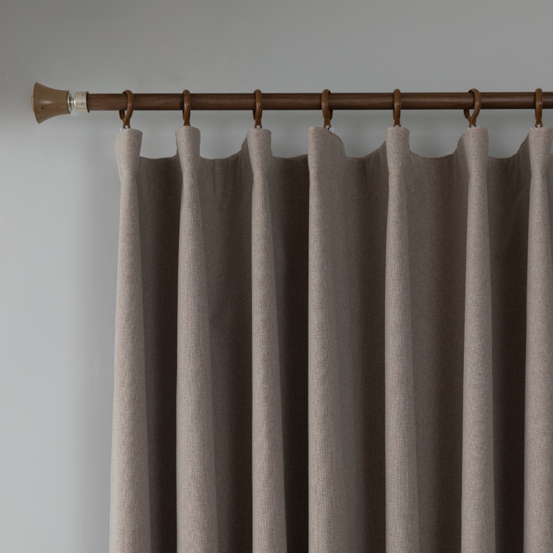 Curtain ready with tressa-270x270cm 100 blackout #6010-null