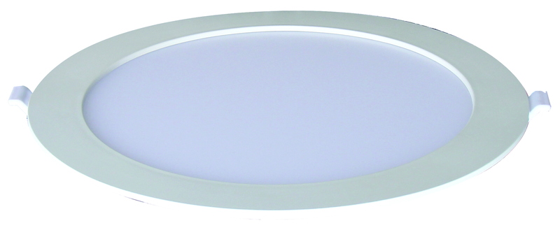 Tech light led 18w recessed round panel 6500k ø229mm, , medium image number null