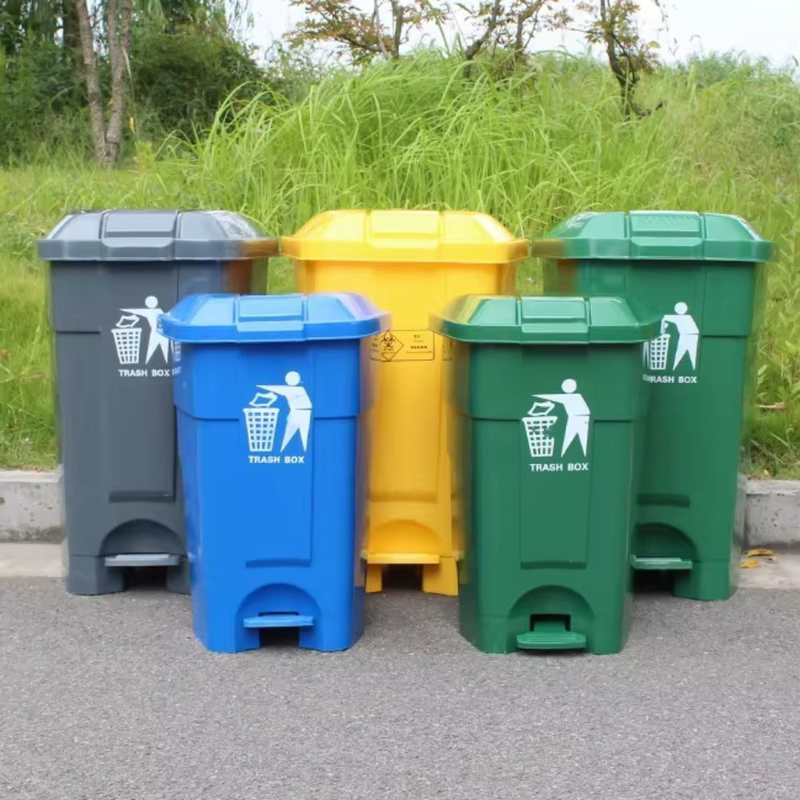 Product image: Κάδος απορριμάτων 70l από υψηλής ποιότητας υλικό pp για εξωτερικό & εσωτερικό χώρο, , medium-null