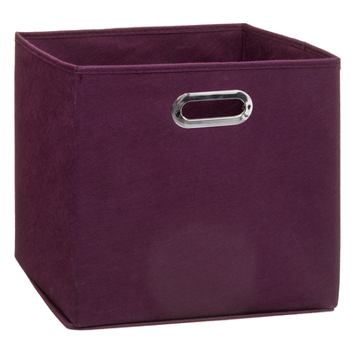 Folding box 31x31cm purple, , medium