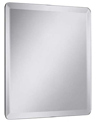 Hofer curve square mirror 4mm 60x60cm
