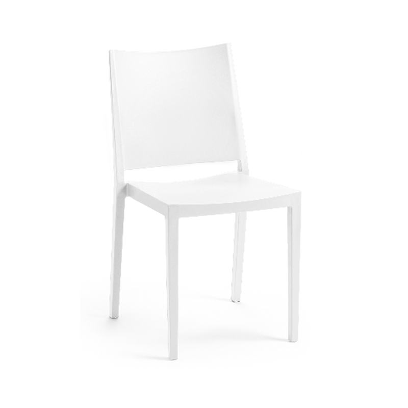 Mosk armless plastic chair black-null