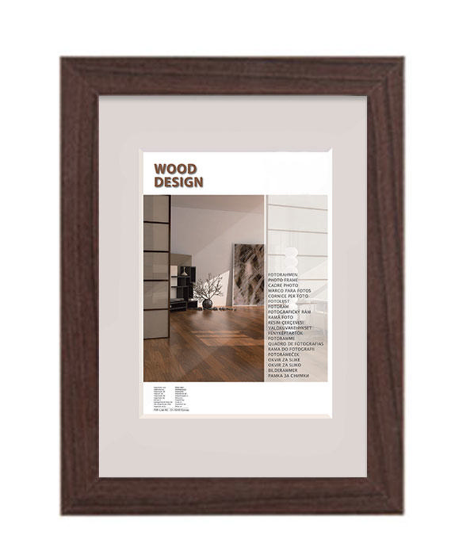 The wall art wien photo frame 15x21cm wenge, , medium-null