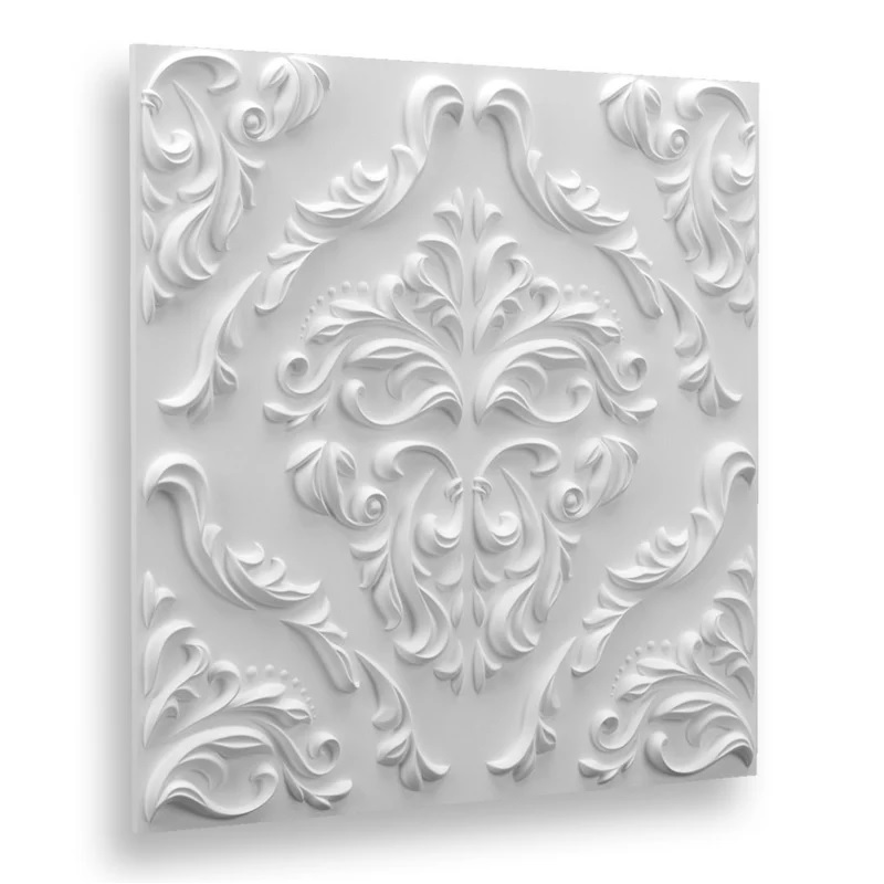 Beautywall wall 3d plaster panel vintage 60x60cm 4pcs, , medium-null