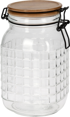 Βαζο αποθηκευσης γυαλινο 1650ml, , medium