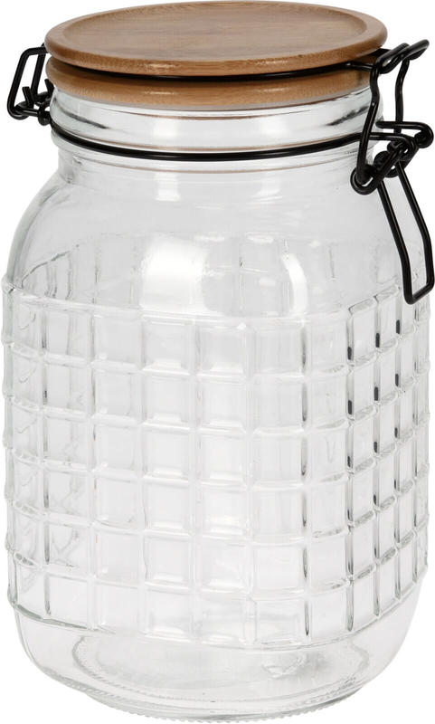 Βαζο αποθηκευσης γυαλινο 1650ml, , medium-null