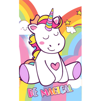 Pouch kids towel #2408, Multicolour, medium