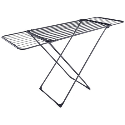 Ankor extendable metal cloth dryer black 18m 850327, , medium
