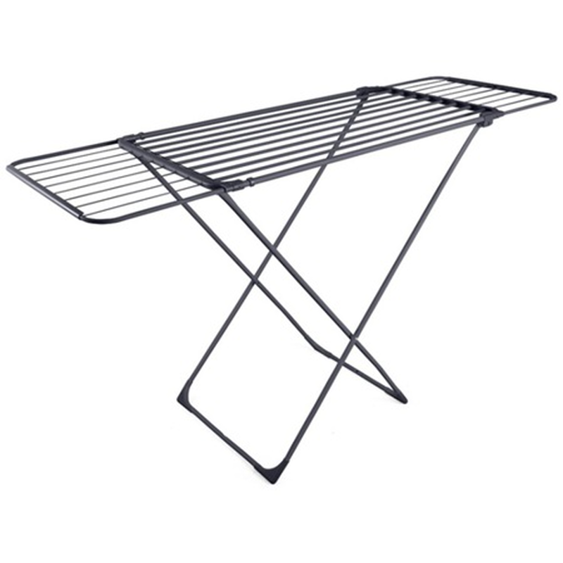 Ankor extendable metal cloth dryer black 18m 850327, , medium-null