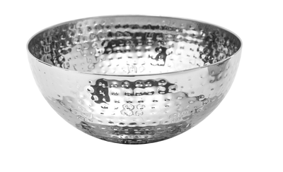 Bowl hammered 13cm, , medium