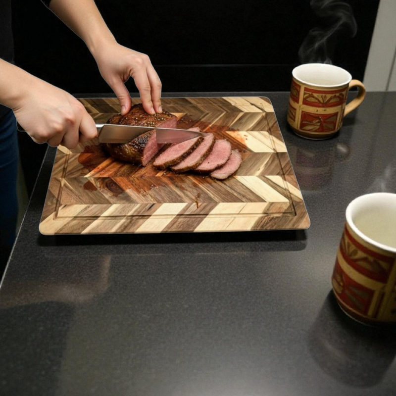 Cutting board acacia 60x40x1.5cm, , medium-null