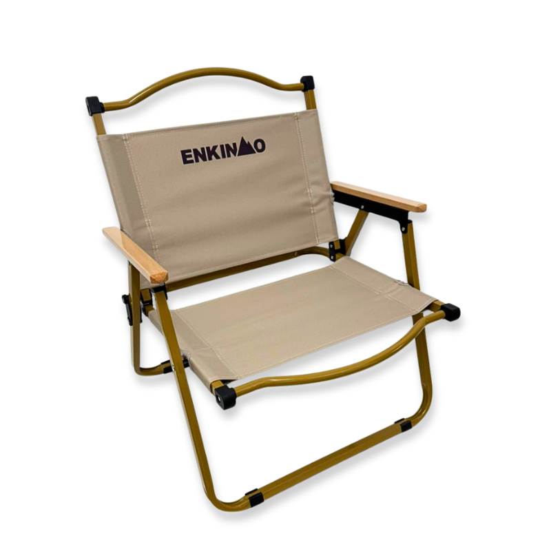 Product image: Folding metal beach chair beige 62x44x52x31cm, , medium-null