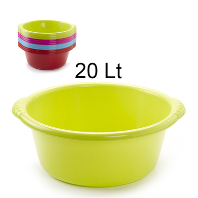 Plasticforte round wash tub 46cm, , medium