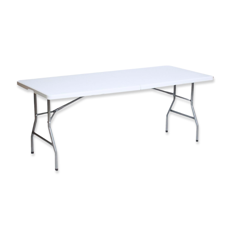 Plastic folding table pp 74x180cm, , medium-null