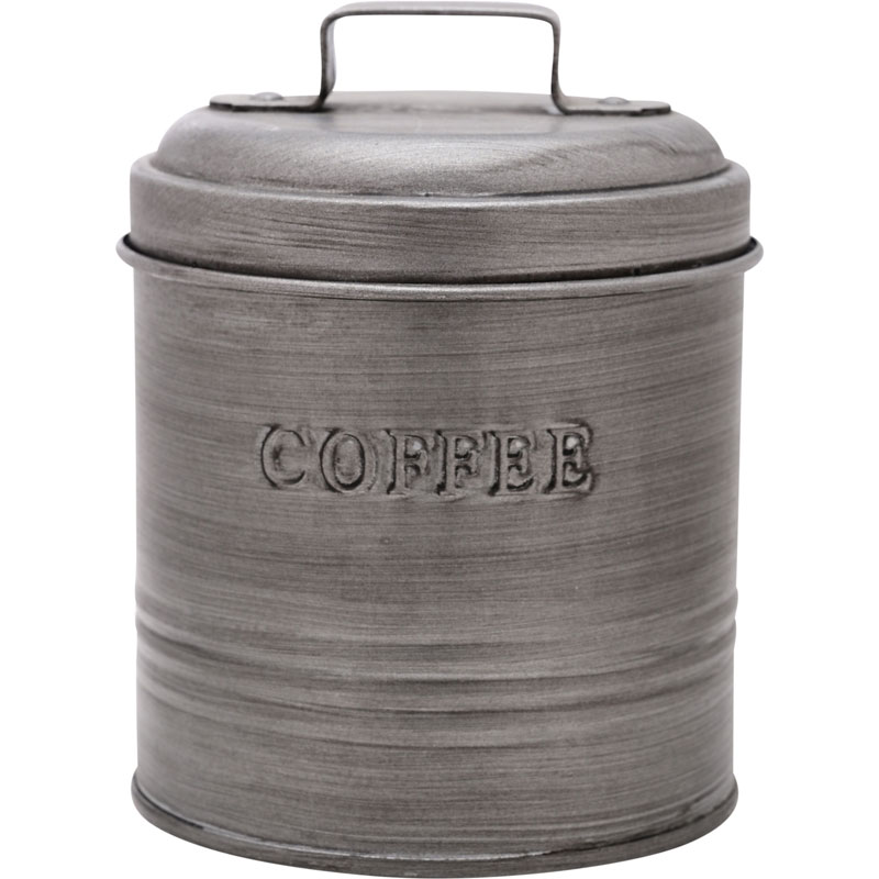 Estia coffee container metallic 11x11x14cm, , medium-null