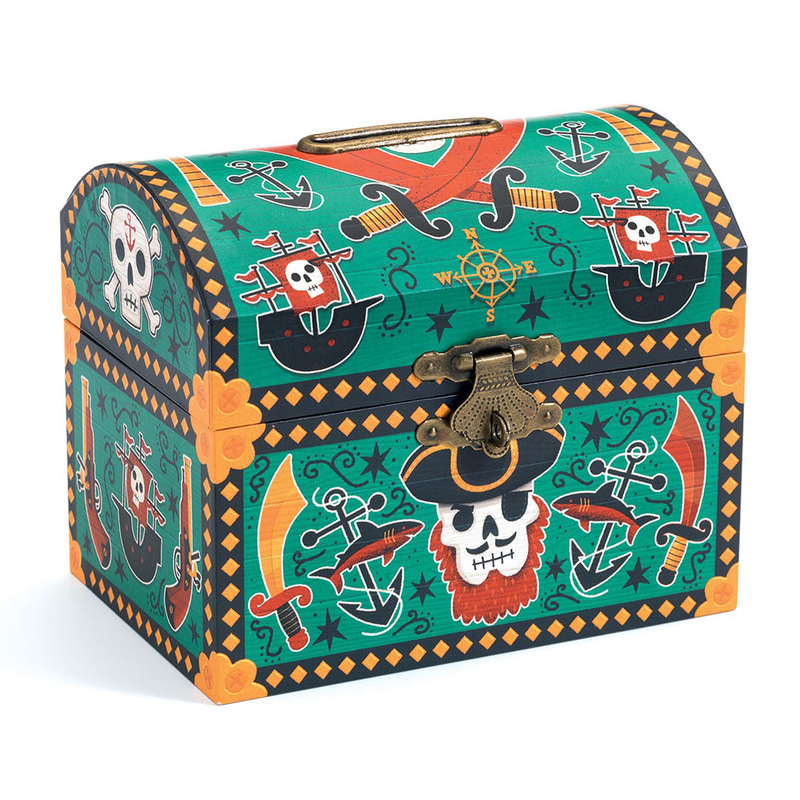 Product image: Pirate chest money box, , medium-null