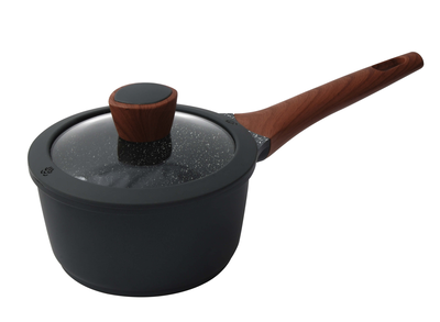 16cm stone series non-stick ductile cast aluminum with marble coating, , medium