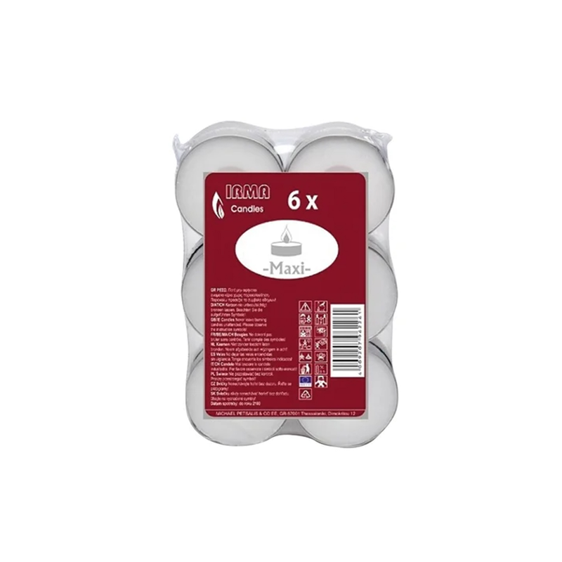 Product image: Irma pack of tea lights / candles 6 pcs, , medium-null