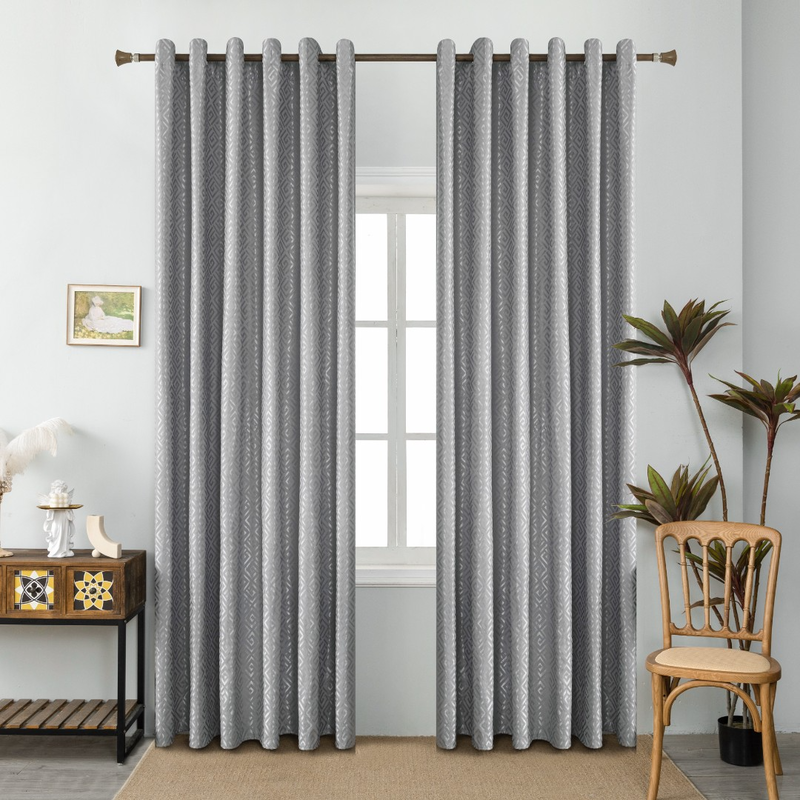 Product image: Curtain ready with hook-90 blackout 270x270cm #a6018-3-null
