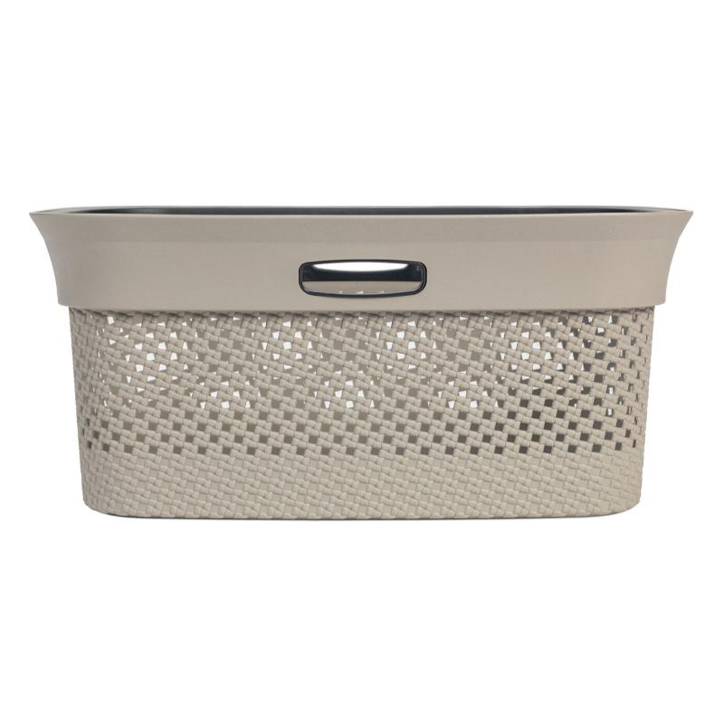 Product image: Dea laundry basket woolly 45l - grey, , medium-null