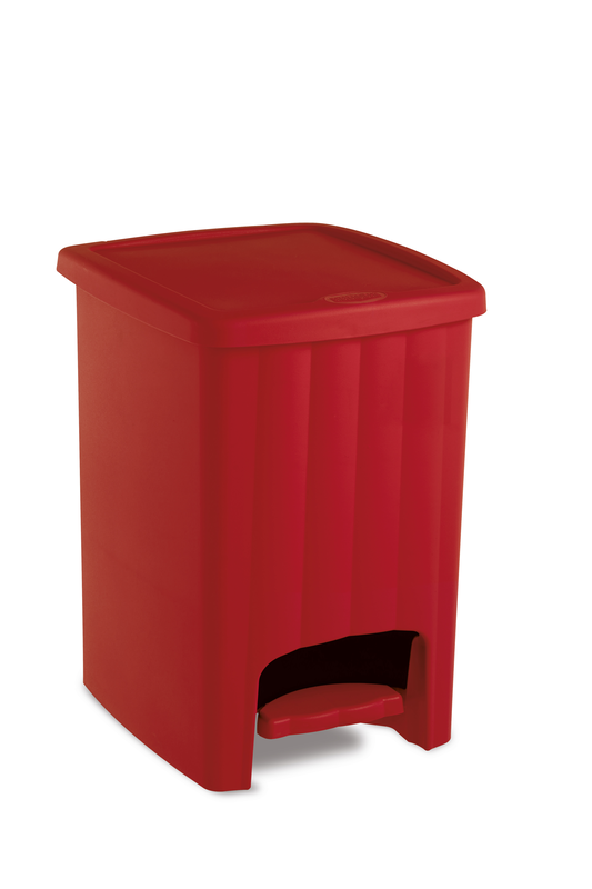 Stefanplast margherita kitchen dustbin with pedal 20l - assorted colors, , medium image number null