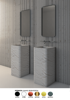 Iron curved mirror