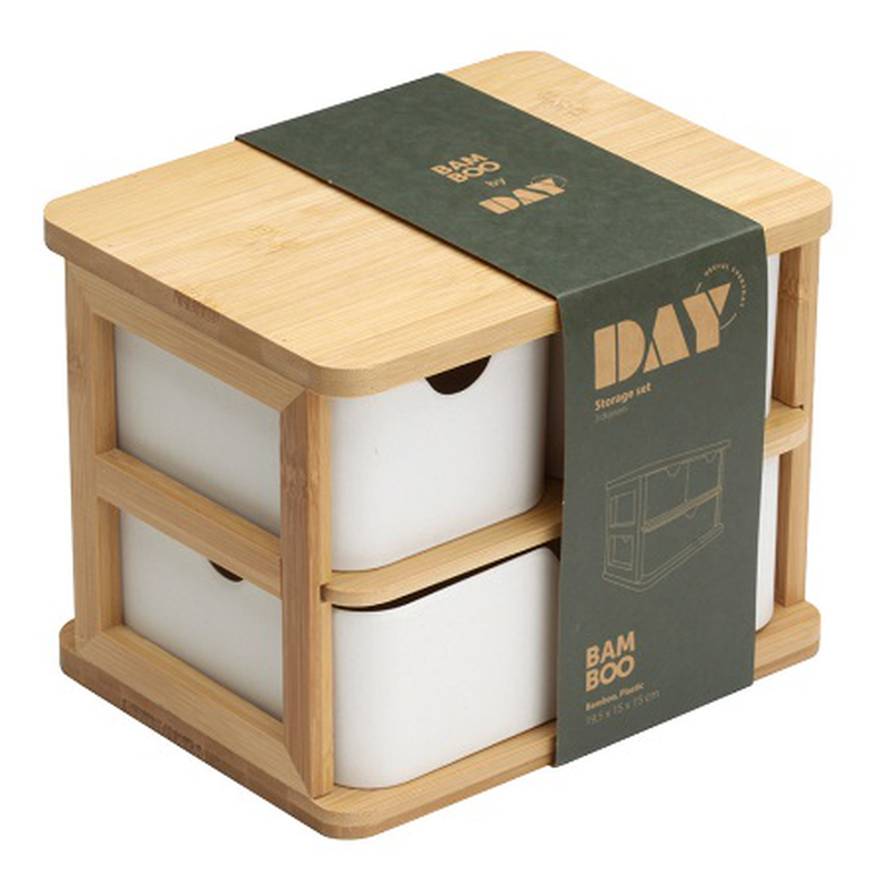 Day storage set with 3 drawers 19.5x15x15.5cm 033220, , medium-null