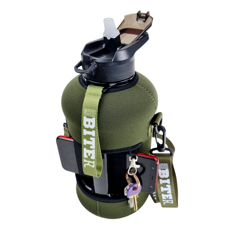 Green army 2,2litres water bottle-null